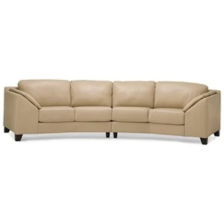 Contemporary Upholstered Sectional Sofa